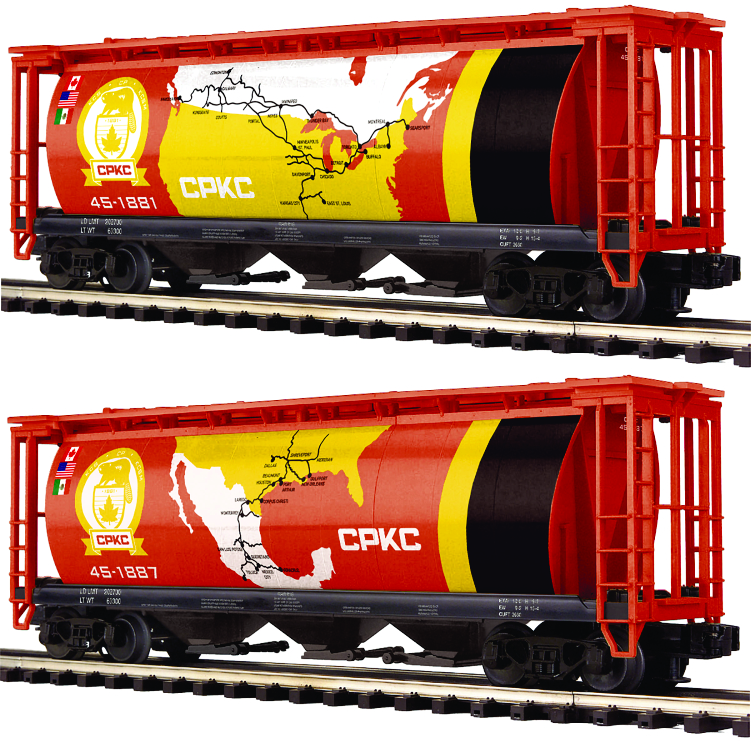 LOTS - MTH Cylindrical Hopper Car