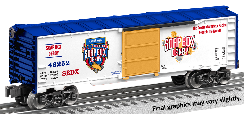 Lionel/LOTS Soap Box Derby Boxcar